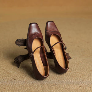 Velin Genuine Leather Pumps