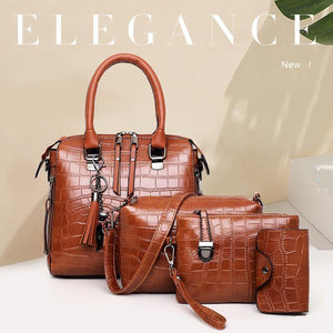 Olivia Classic Elegance | Modern 4-Piece Bag Set