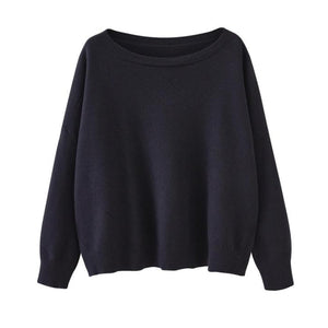 Ovelin Scoop Neck Sweater