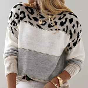 Charlene | Leopard Print Casual Sweater