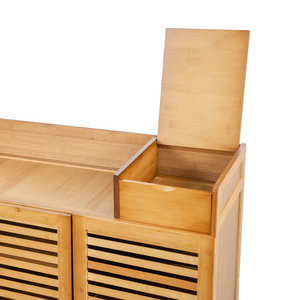 Bamboo Shoe Rack