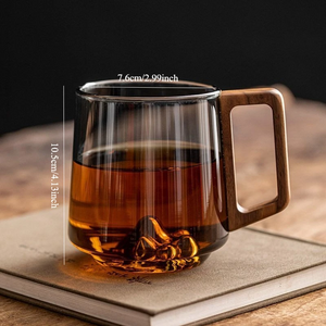 Artisan Glass Tea Cup