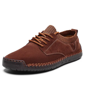 Men's Suede Hand-Stitched Shoes