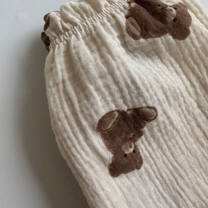 Oversized Linen Baby Pants