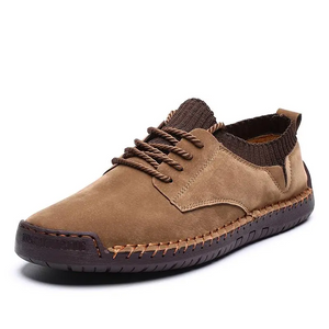 Men's Suede Hand-Stitched Shoes