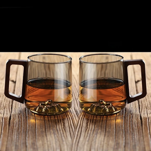 Artisan Glass Tea Cup