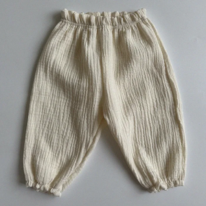 Oversized Linen Baby Pants