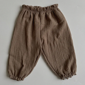 Oversized Linen Baby Pants