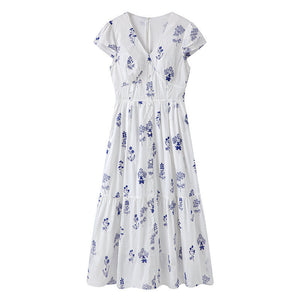 Amara Floral Midi Dress