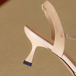 Dahlia Genuine Leather Heels