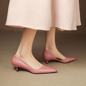 Vienna Genuine Leather High Heels