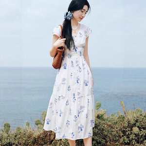 Amara Floral Midi Dress