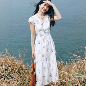 Amara Floral Midi Dress