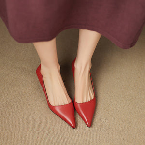 Vienna Genuine Leather High Heels