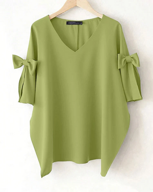 CharmBow™ V-Neck Top