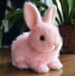 Realistic Interactive Bunny Toy