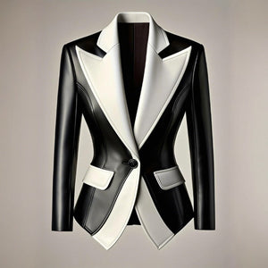 GIANNA™ Leather Blazer