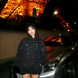 Galaxy Rhinestones Hoodie