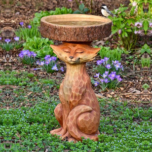 Cute Animal Wooden Bird Feeder