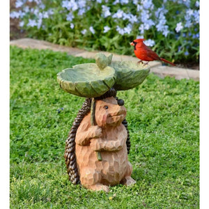 Cute Animal Wooden Bird Feeder