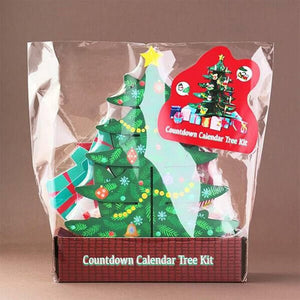 Countdown Calendar Tree Kit – 3D Christmas Tree Advent Calendar