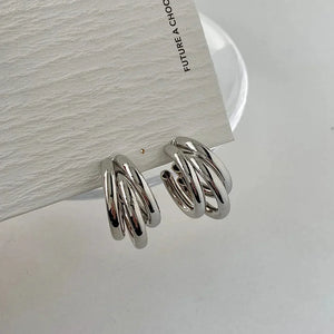 Stacked Hoop Earrings
