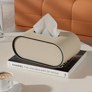 Leather Tissue Box