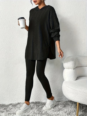 Camden Ribbed Knit Lounge Set