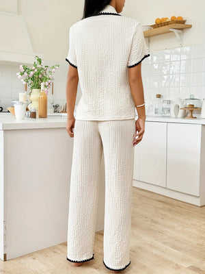 Vivienne Scalloped Lounge Set