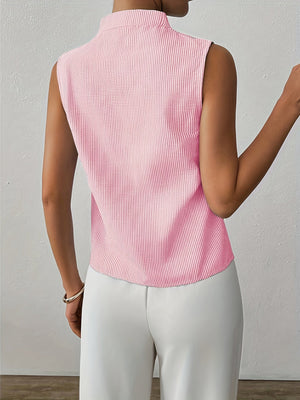 Roma Striped Sleeveless Top