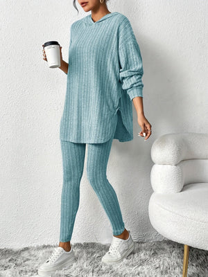 Camden Ribbed Knit Lounge Set