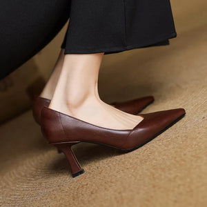 Genuine Leather Heels