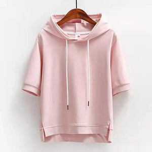 Short-Sleeve Hoodie