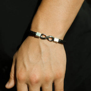 To My Man Personalized Infinity Bracelet