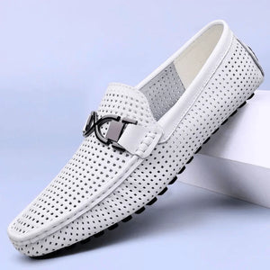 The Snake-Pattern Loafer