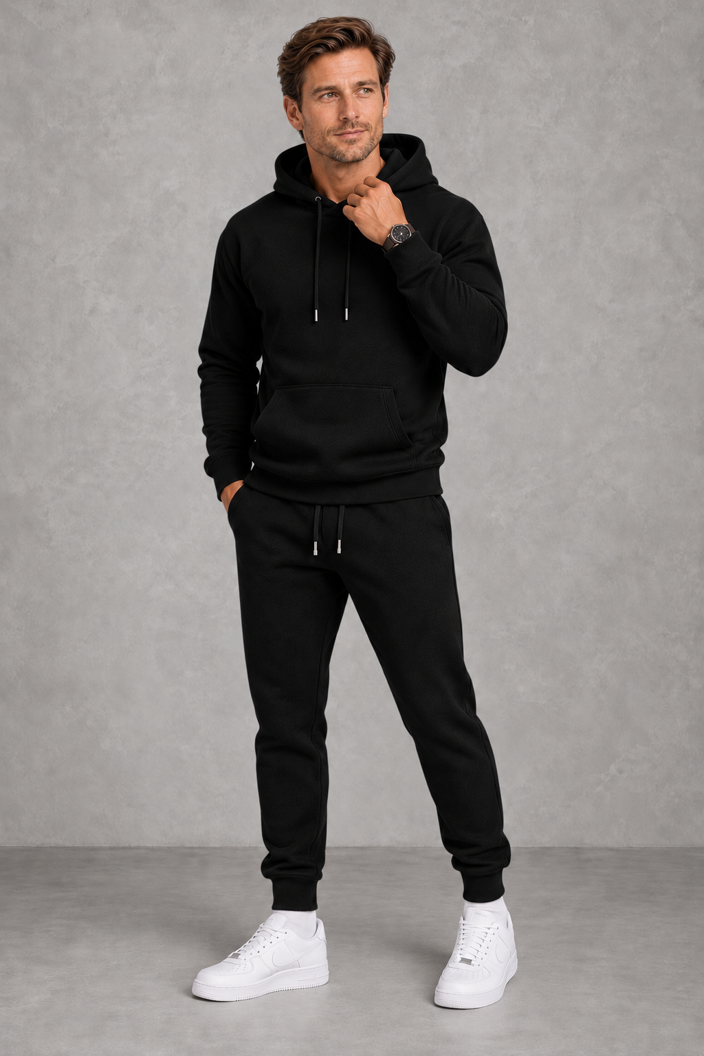 Ethan | Drawstring Hoodie and Jogger Set — studio_front — Charles [19289d16-b458-4f1b-872d-ee5d5be8178f]