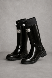 Women's Caffaro Drawstring Rain Boots — studio_front — Sofia [18f1b5cf-6082-407b-87c8-729c1c33f6f1]
