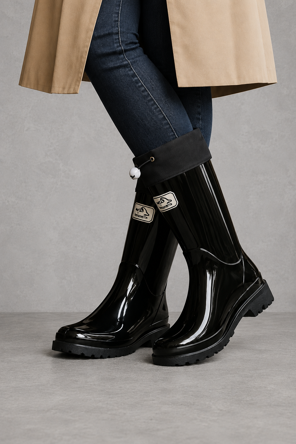 Women's Caffaro Drawstring Rain Boots — source_adaptation — Sofia [1669df8a-a067-4b2c-8727-6441f5a1cae2]