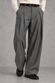 Finn | Deep-Pleat Wide-Leg Trousers — studio_front — Charles [2b21e832-10d7-4c6d-beb9-e7b86501b84d]