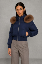 Mia | Plush-Collar Cropped Puffer Jacket — studio_three_quarter — Helena [450b81c3-22de-4a4b-99d0-a9b7f5e01364]
