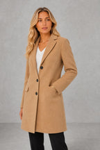 Charlotte | Notched-Lapel Button-Front Coat — studio_three_quarter — Sofia [603f6d20-b0c4-4a07-94cc-9de49c930256]