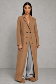 Rose | Notch-Lapel Longline Coat — studio_front — Helena [1cbe4976-4d37-42a3-9227-88c03ce4d837]