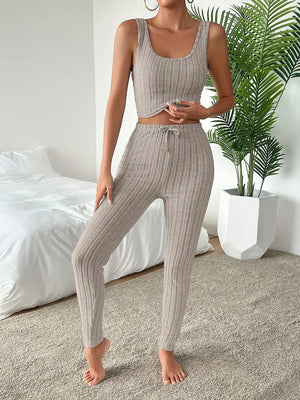 Lounge Edit 3-Piece Ribbed Set