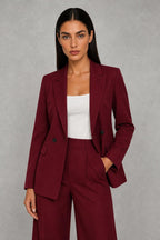 Clara | Double-Breasted Wide-Leg Trouser Suit — studio_closeup — Helena [4cd6b73c-e123-457b-8005-1b8383f4bd3e]