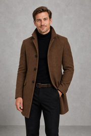 Callum | Stand-Collar Button-Front Coat — studio_front — Charles [f7412a6a-a214-43a9-8ee6-e470c00320ea]