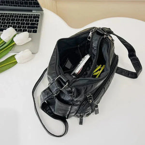 Olivia Vintage Charm | Soft Zipper Bag