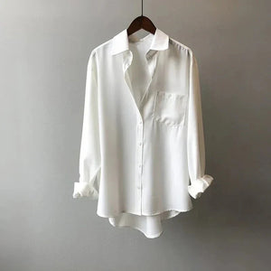 Silk Blouse Shirt