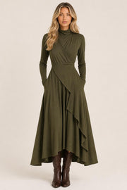 Zaria Draped Cotton-Blend Maxi Dress — studio_front — Sofia [48d4d66c-61d2-406a-a403-754d726a4916]