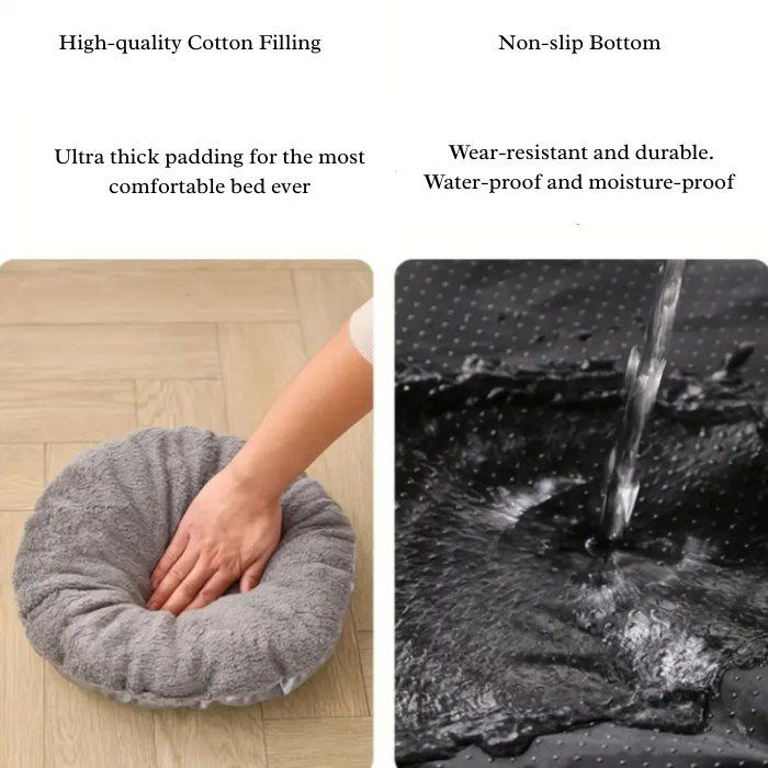 Cozy Cave-Style Cat Bed