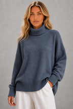 Eleanor | Drop-Shoulder Roll-Neck Jumper — studio_closeup — Sofia [0084c4ff-fdd2-494b-ab89-84cdd7dba057]